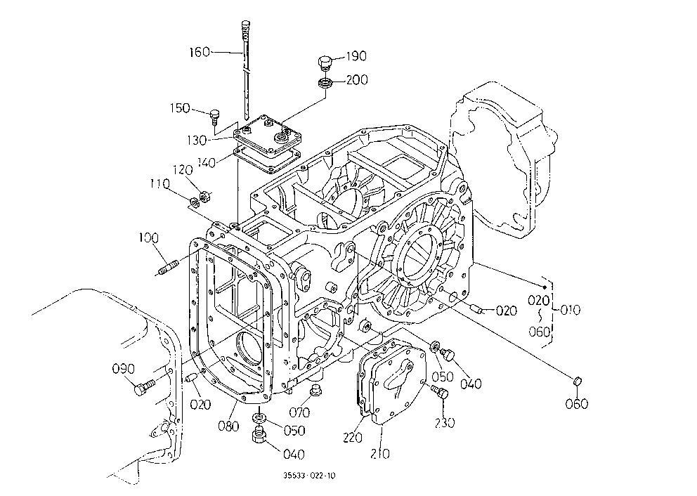 Transmission Case [Except Manual Shuttle]