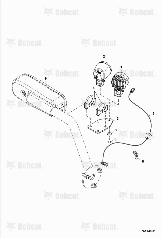 Rear Work Light