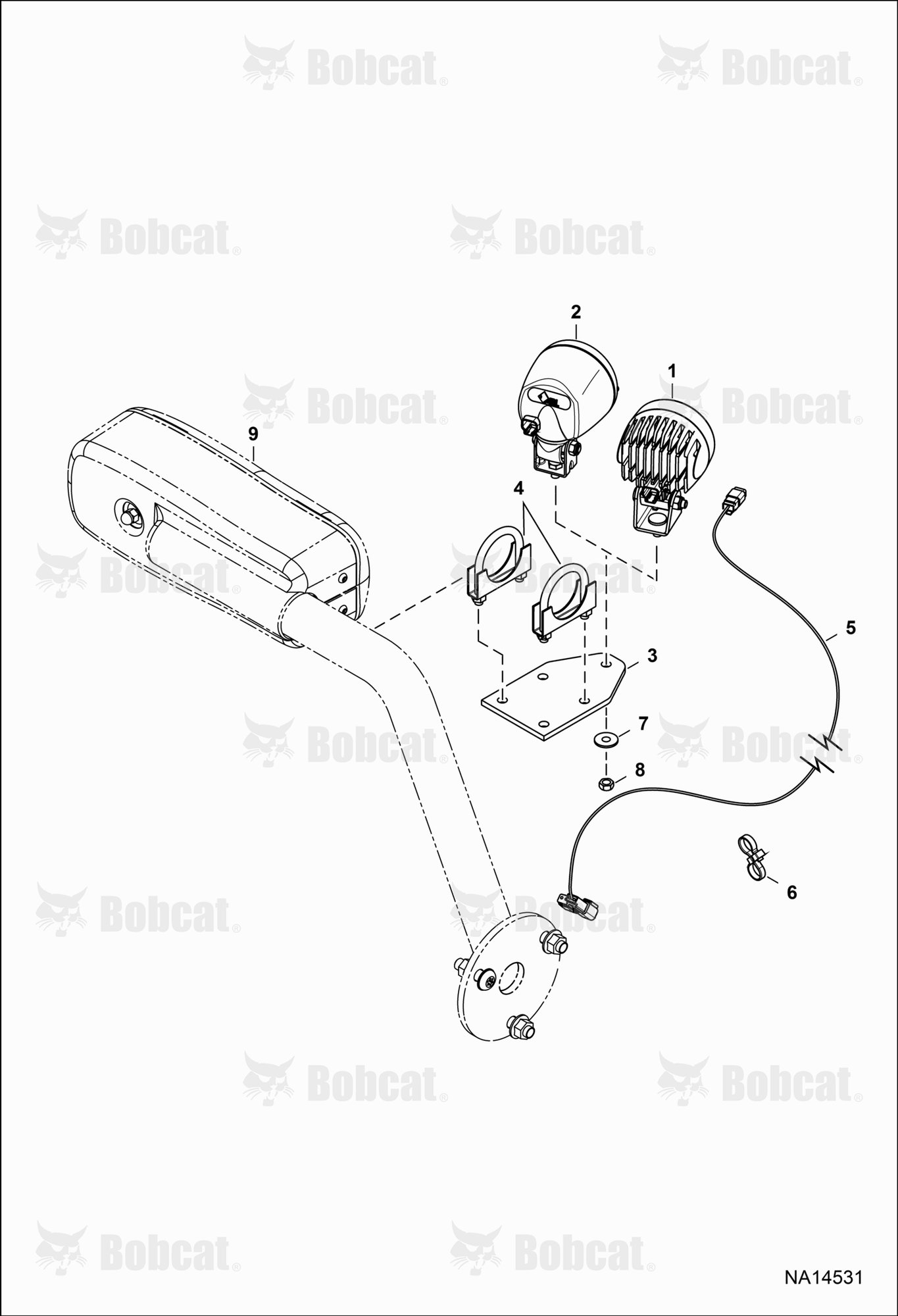 Rear Work Light