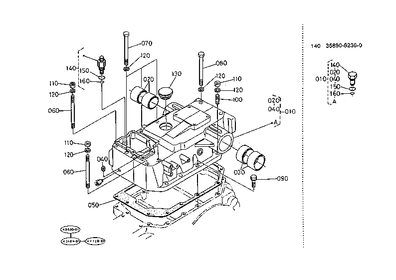 Hyd.Cylinder Body W/O Cab