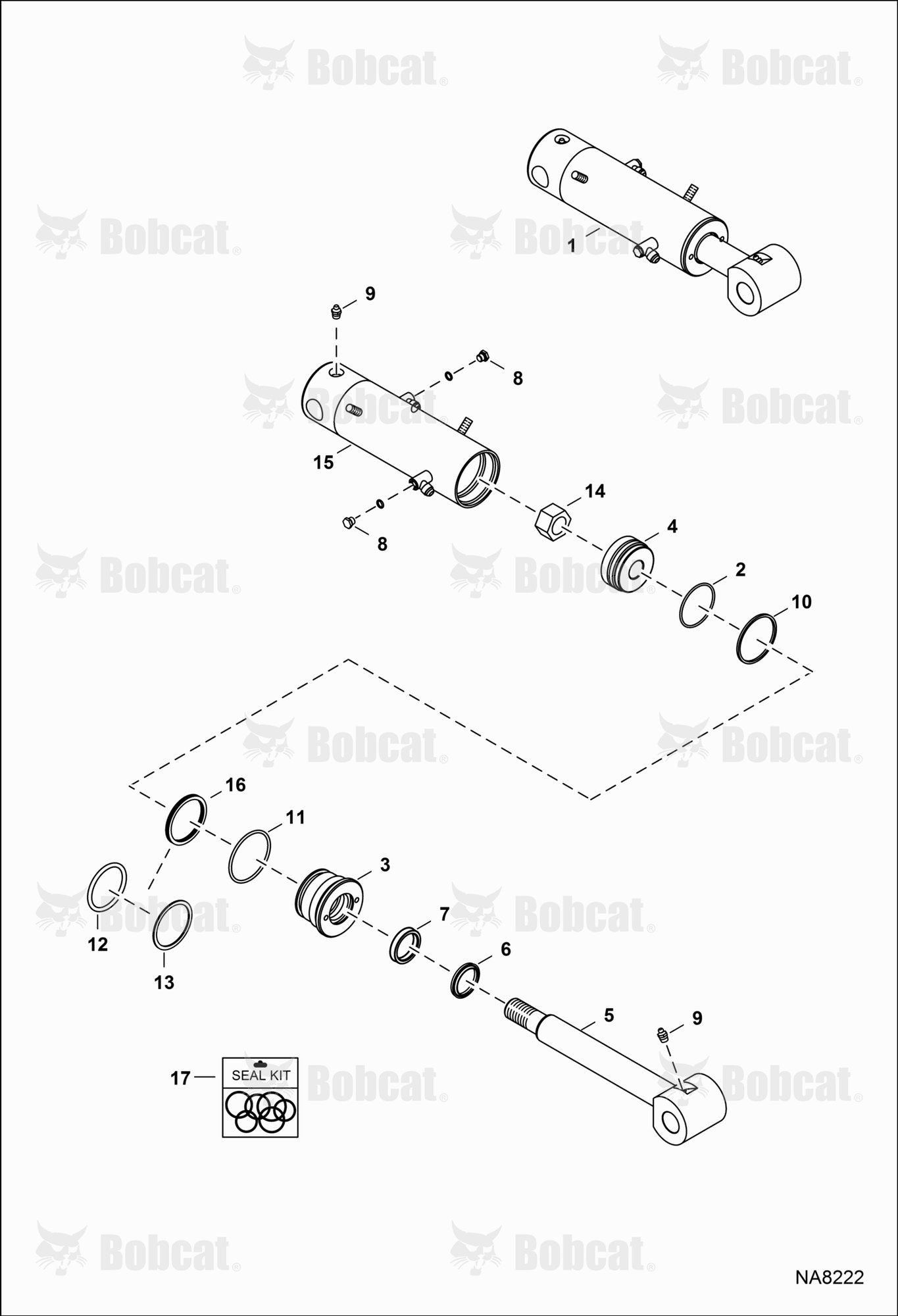 Blade Cylinder  AHNM22490 & Above