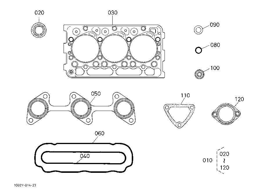 Upper Gasket Kit [Option]