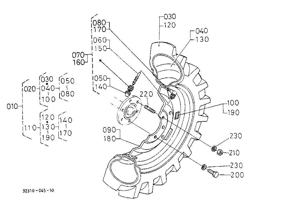 Rear Wheel (9.5-24)