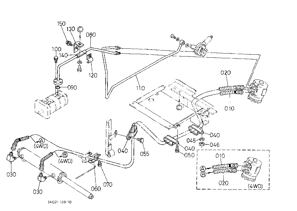 Hydraulic Oil Line (Steering/Pto) [New Type]