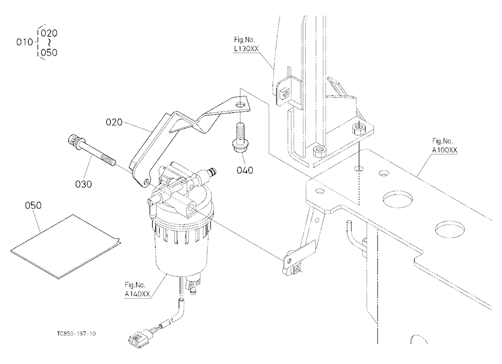 Separator Stay Kit [Option]