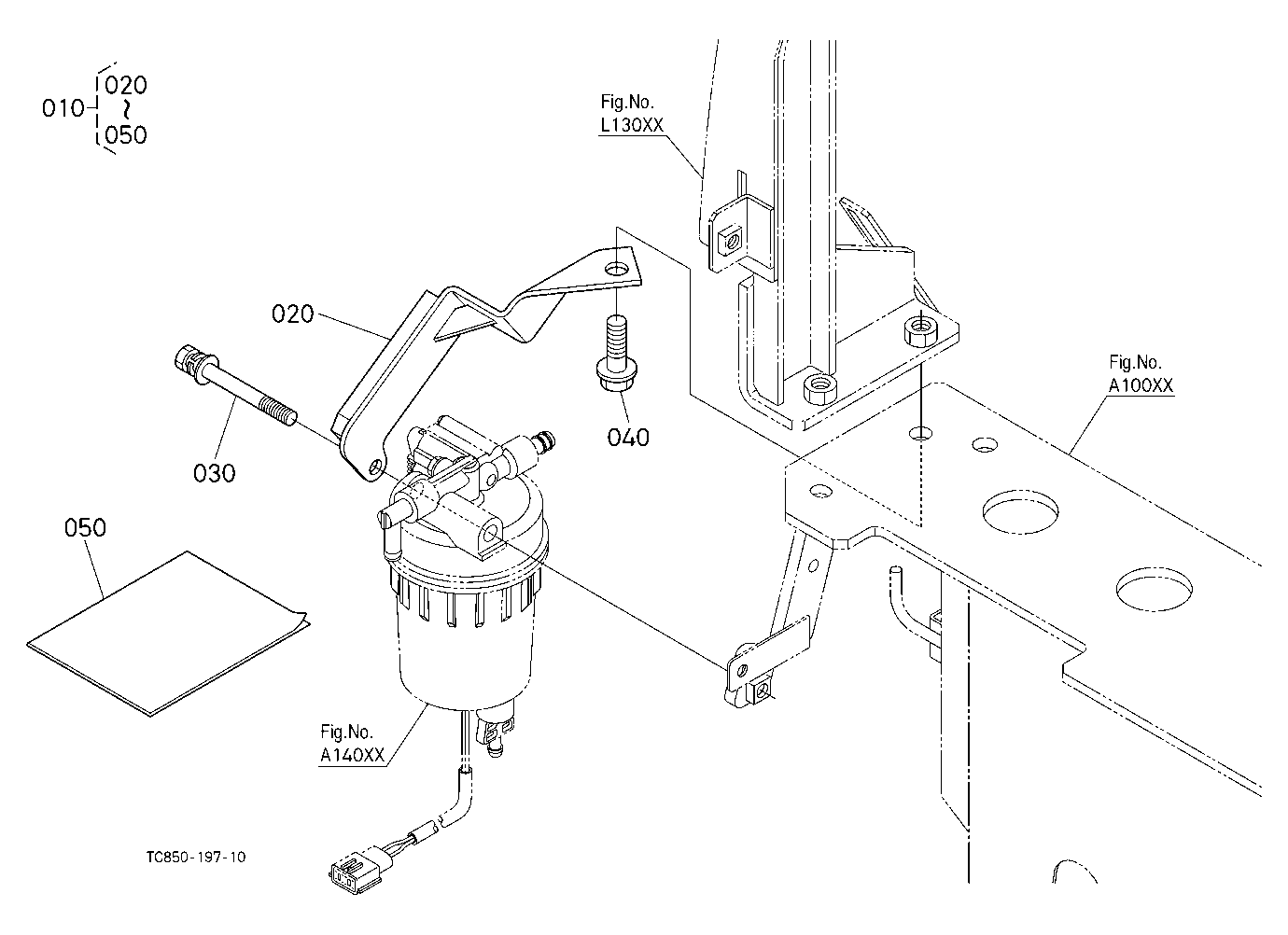 Separator Stay Kit [Option]
