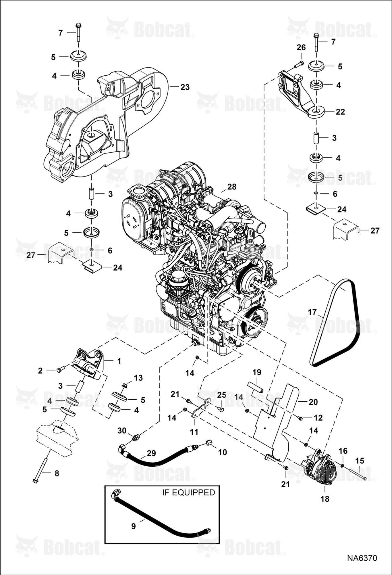 Engine & Attaching Parts (Engine Mounts)