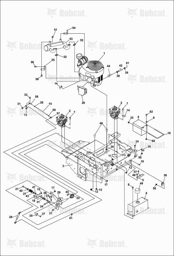 Upper Engine Deck ASSY