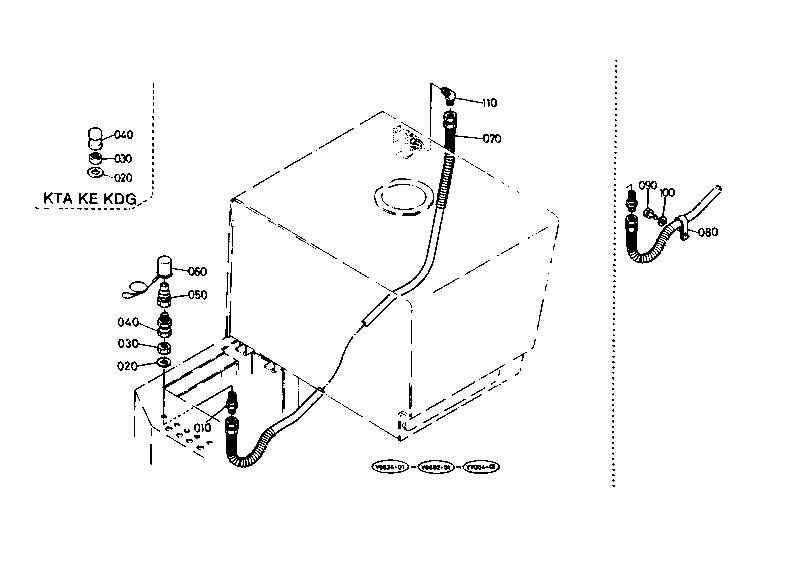 Oil Piping (Oil Tank) Except [Kuk Swe]
