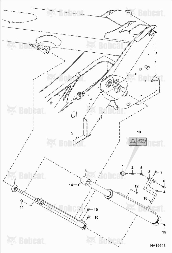 Hydraulic Circuitry (Lift & Self Leveling) B41G11001 - B41G16000