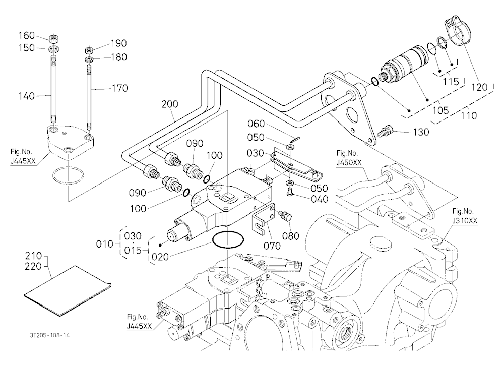 Auxiliary Control Valve Kit (Fd) (3Rd) [Option]