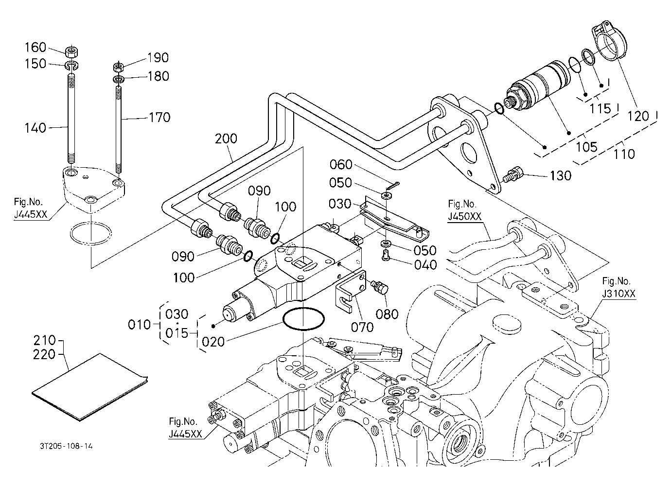 Auxiliary Control Valve Kit (Fd) (3Rd) [Option]
