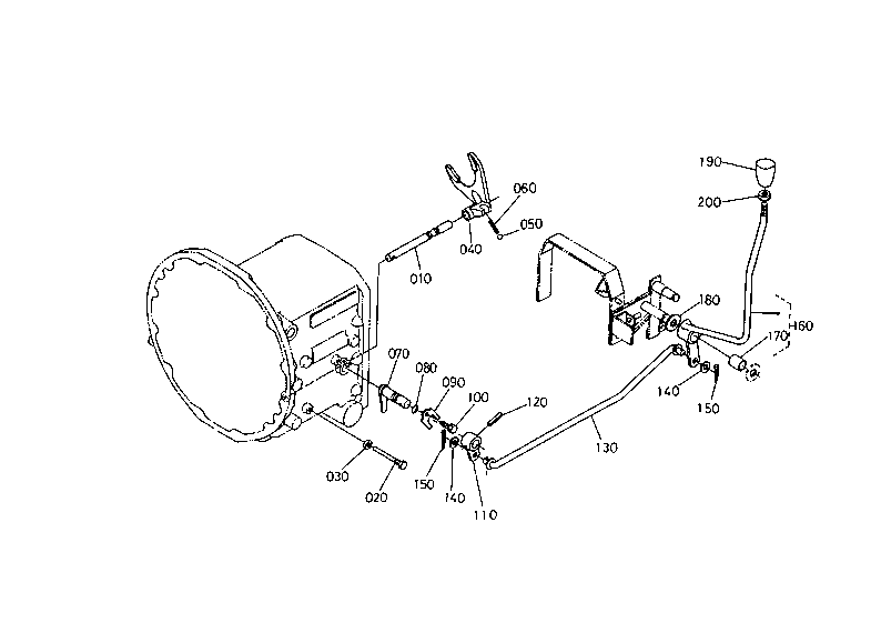 Shuttle Shift Lever (Manual)