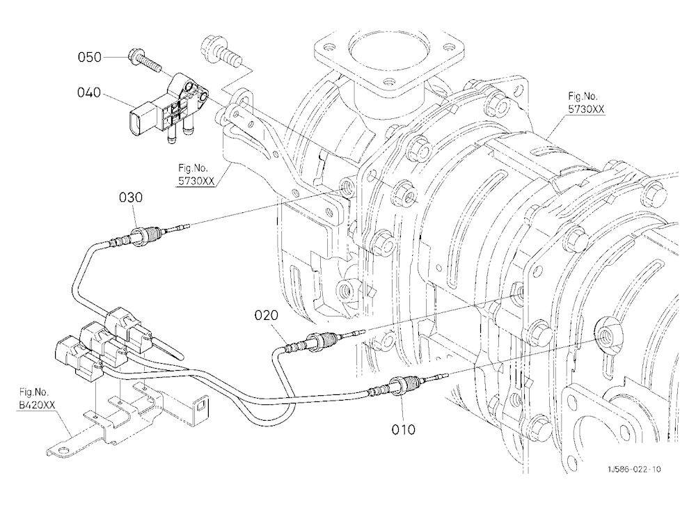 Diesel Particulate Filter Muffler Sensor