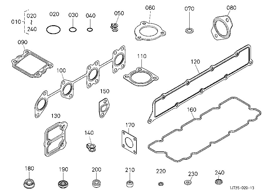 Upper Gasket Kit