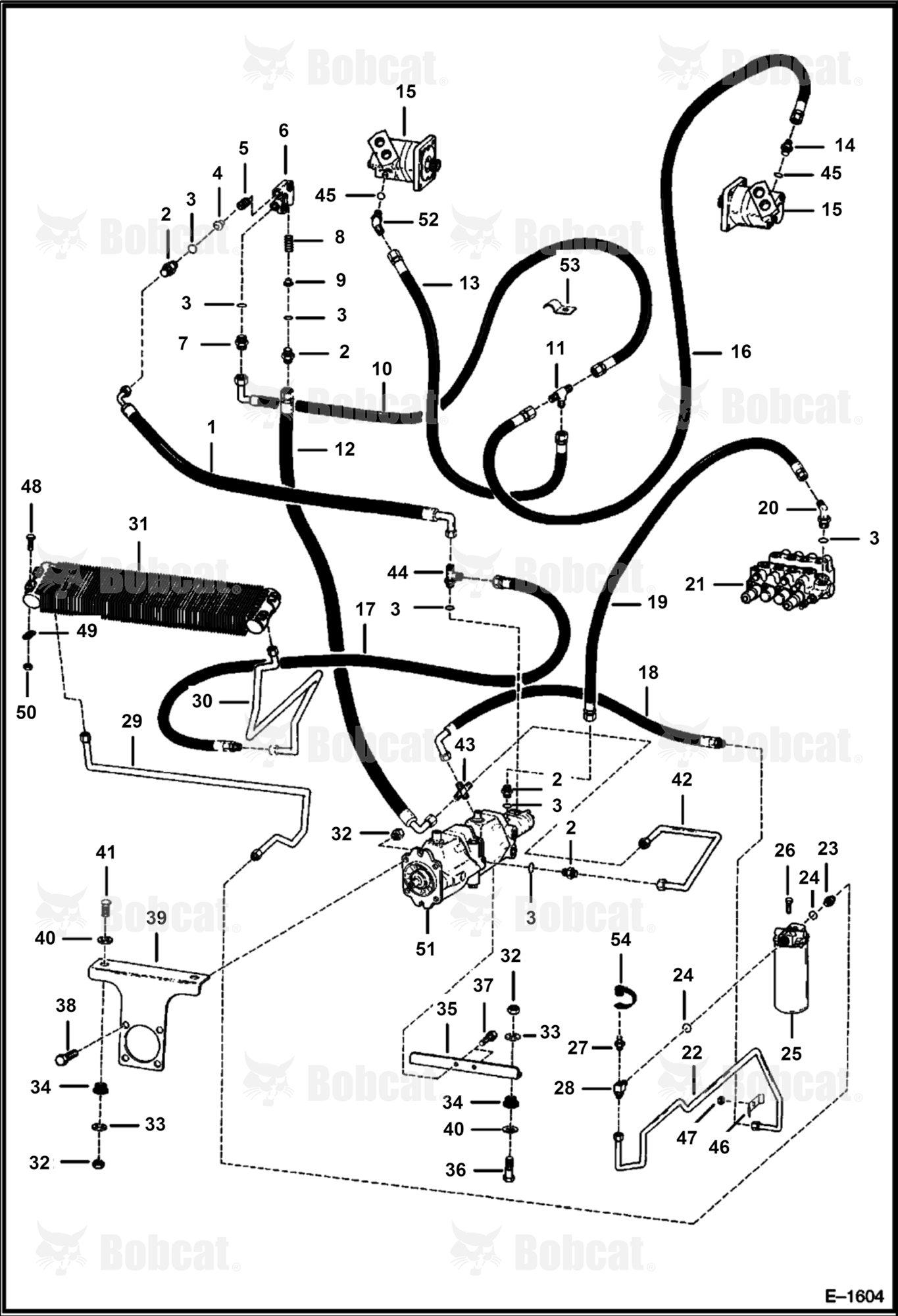 Hydrostatic Circuitry  502615623 - 502622440