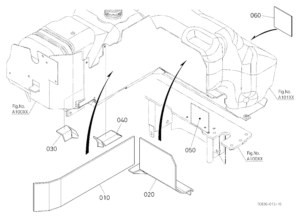 Fuel Tank (Sound Absorber/Insulator)