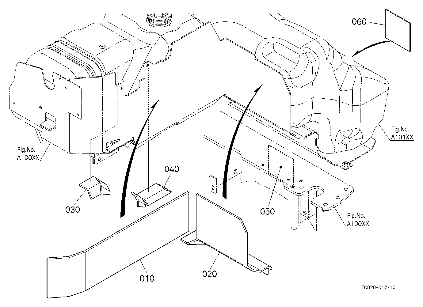 Fuel Tank (Sound Absorber/Insulator)