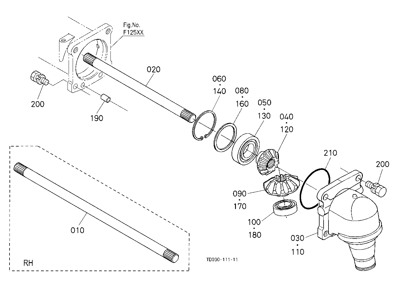 Differential Gear Shaft