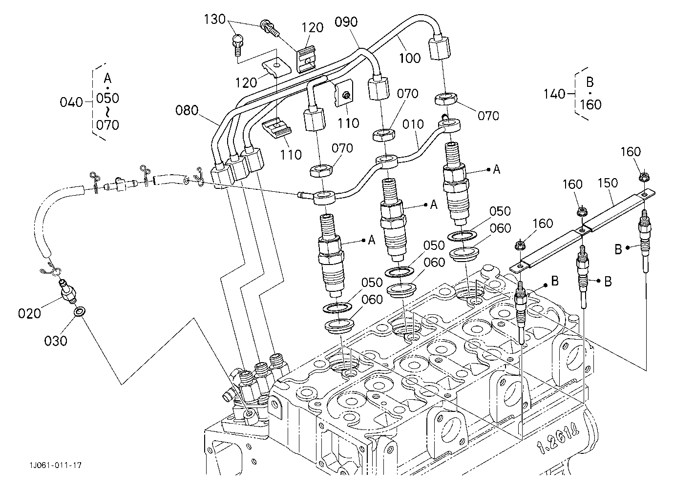 Nozzle Holder And Glow Plug