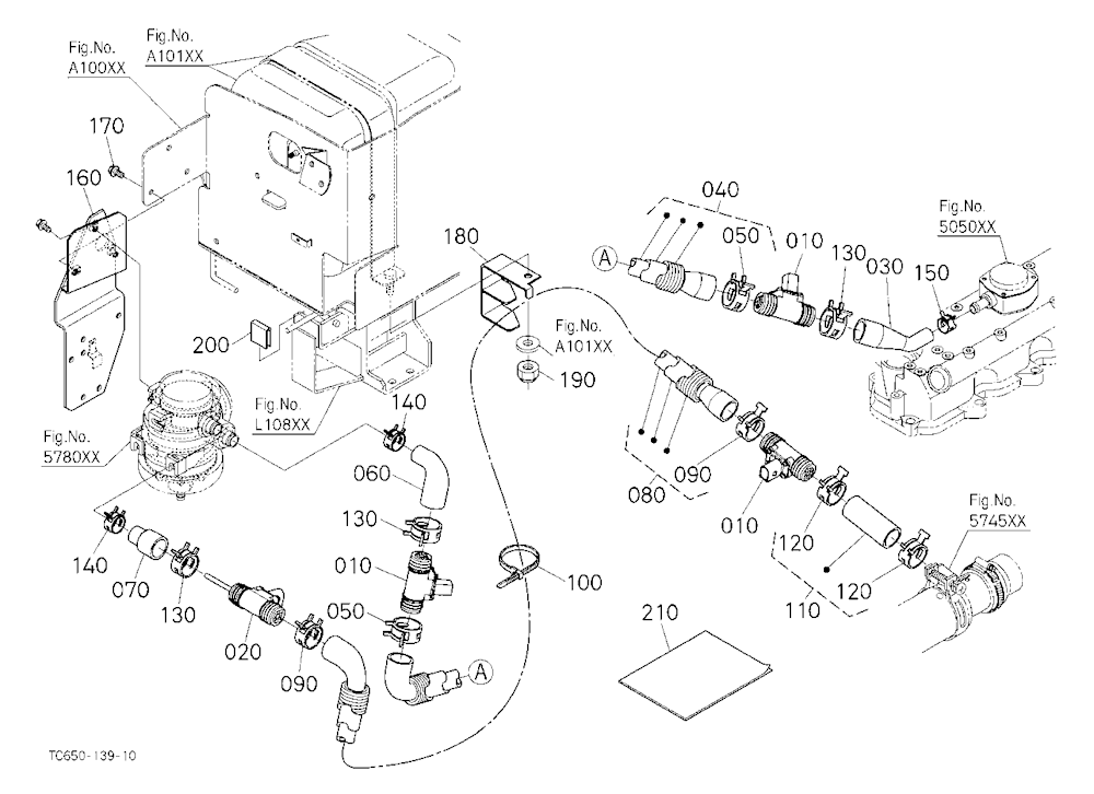 Heater Kit (Heater/Pipe) [Option] [W/O Heater]