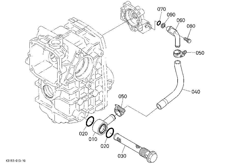 Hydraulic Oil Line (Suction)