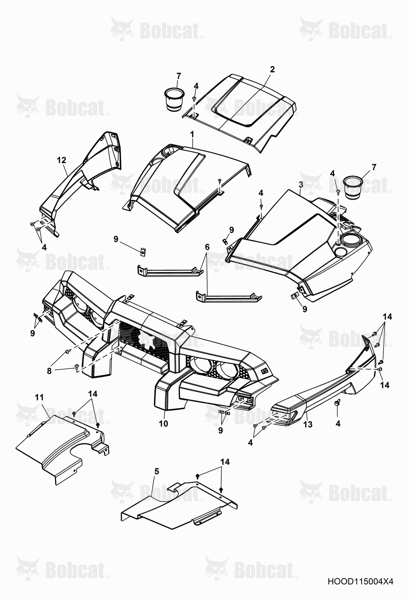 BODY, Hood & Front Fascia
