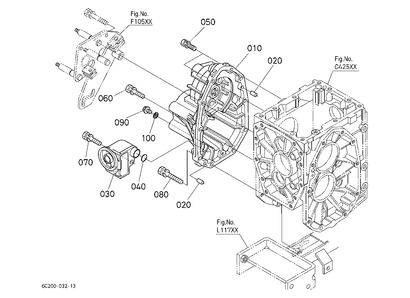 Rear Axle Case Rh