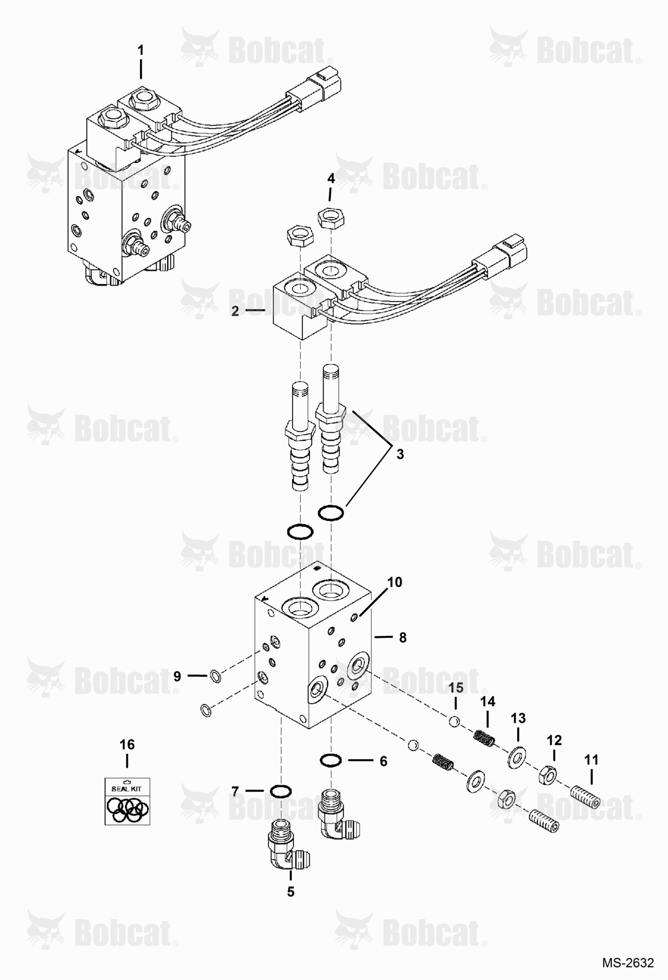 Auxilliary Hydraulic Valve Unit