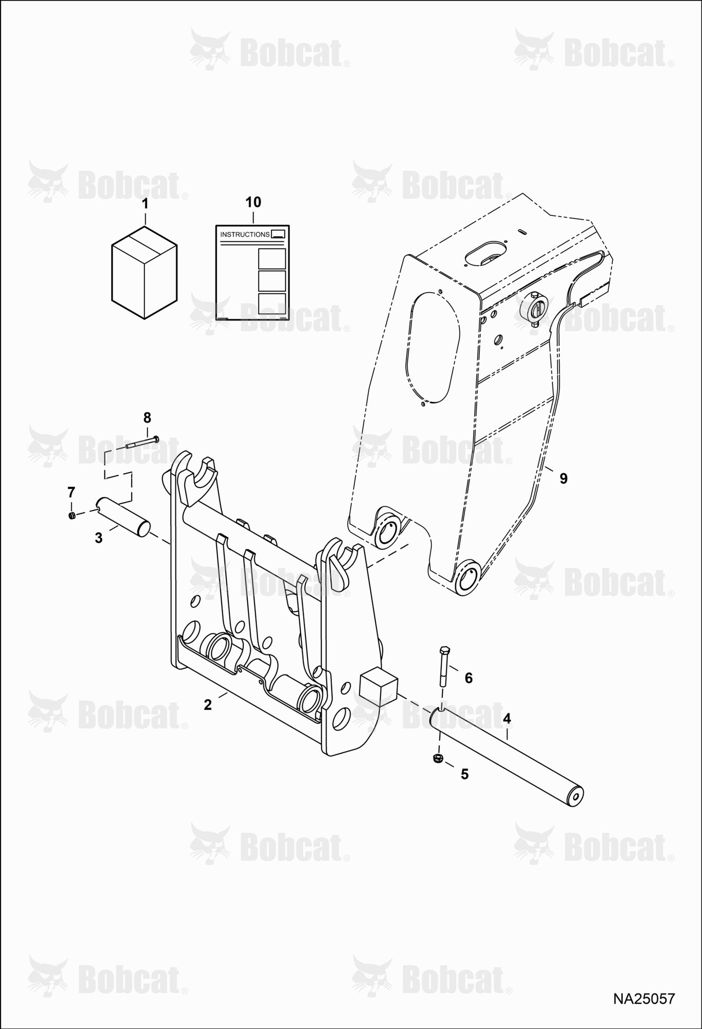 Attachment Carriage Kit (Quick-tach)