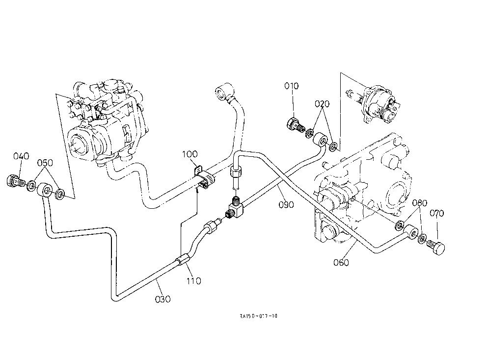 Pto Hydraulic Oil Line [Gst Type]