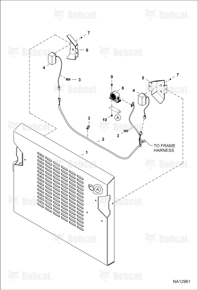 Engine Electrical Circuitry (Rear Lights & Back-up Alarm)