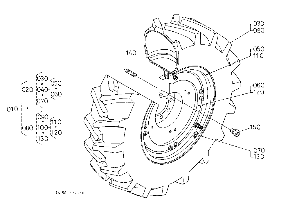 Rear Wheel (18.4-28)