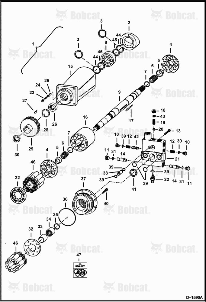 Hydrostatic Motor 502713061 & Above