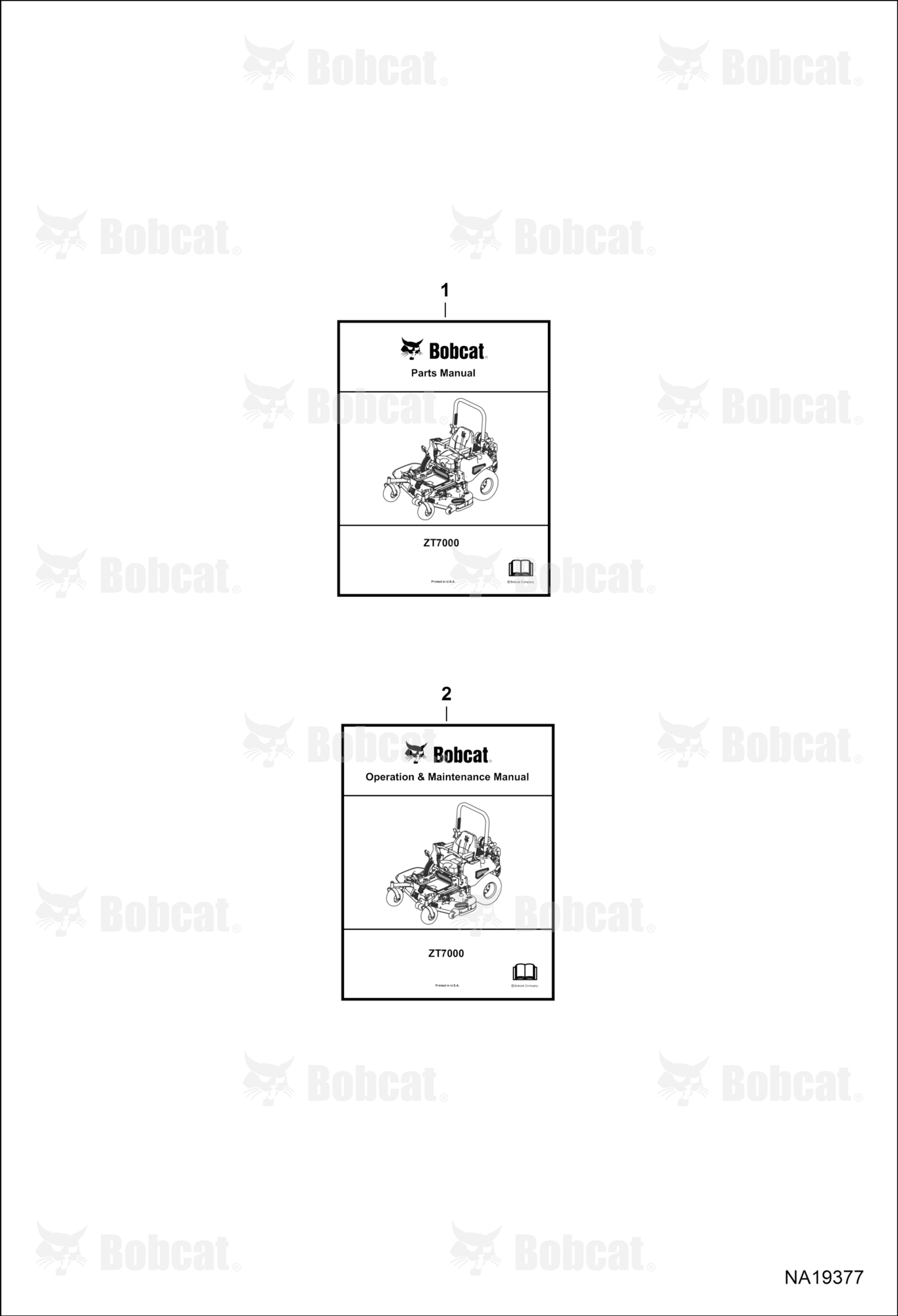 Maintenance Items (Literature)