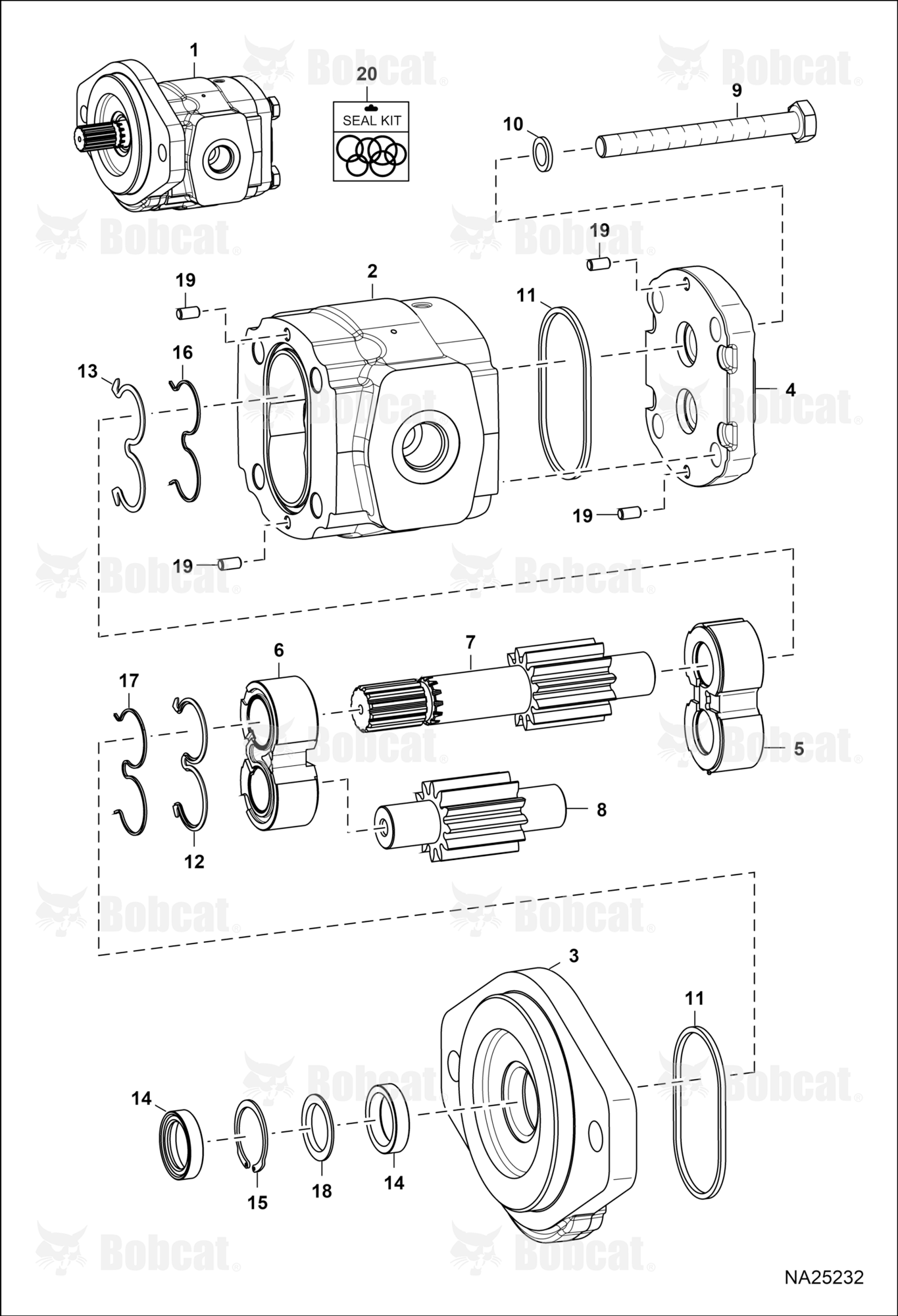 High Flow Hydraulics (Charge Pump)