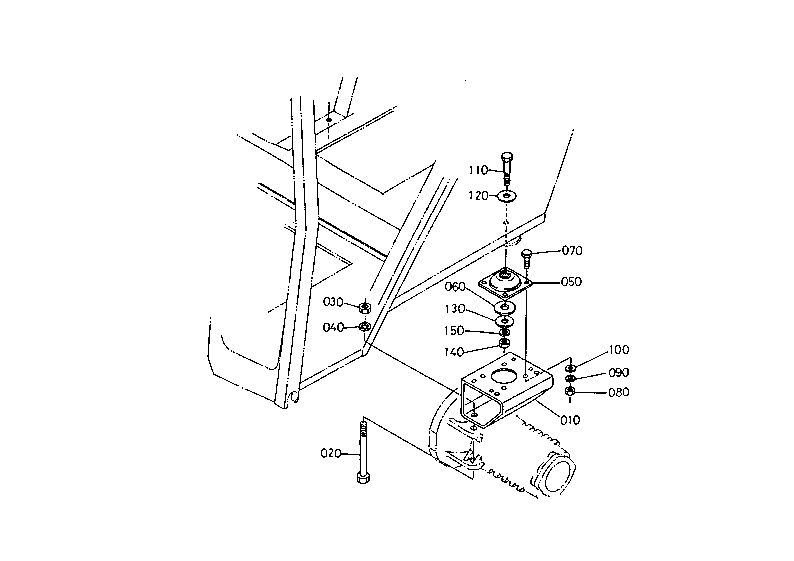 Cab Bracket (Rear)