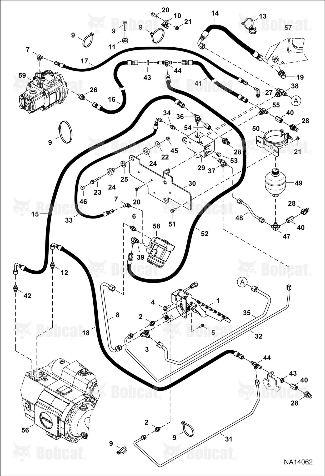 Hydraulic Circuitry (Brake System) (Germany Configuration)