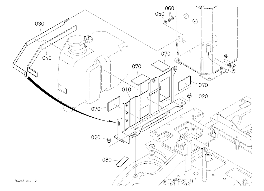 Fuel Tank (Stay)