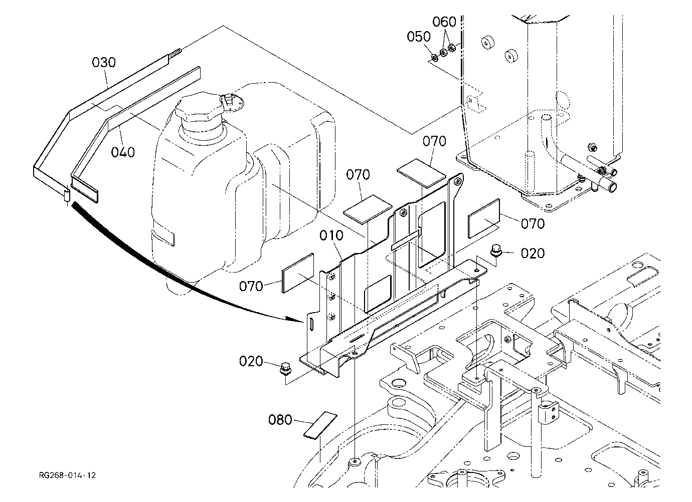 Fuel Tank (Stay)