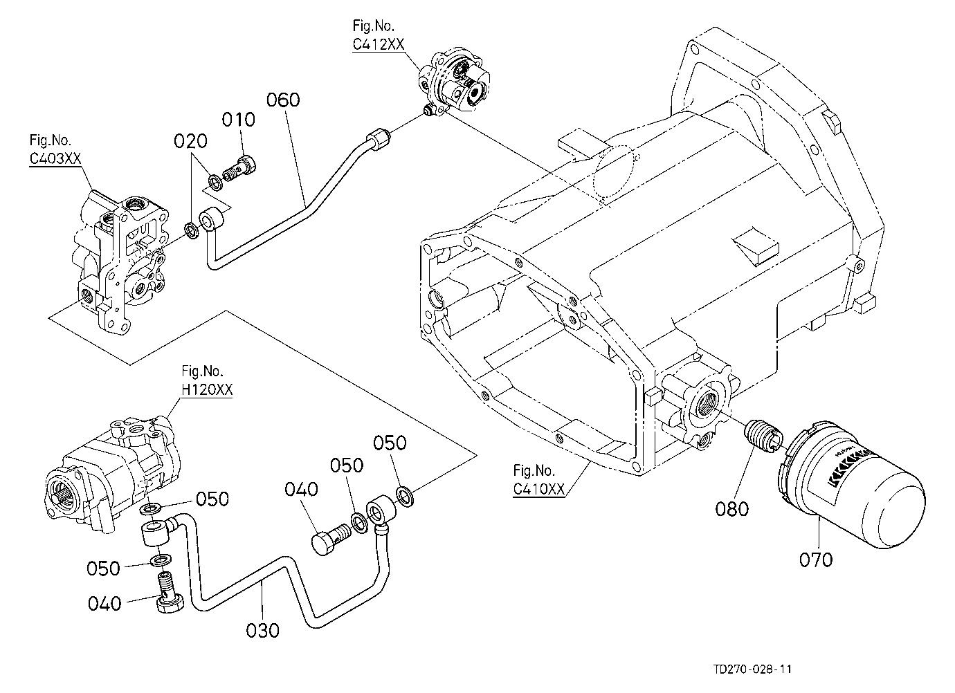 Hydraulic Oil Line (Pto)