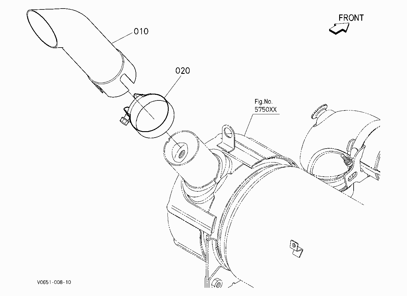 SELECTIVE CATALYTIC REDUCTION MUFFLER PIPE