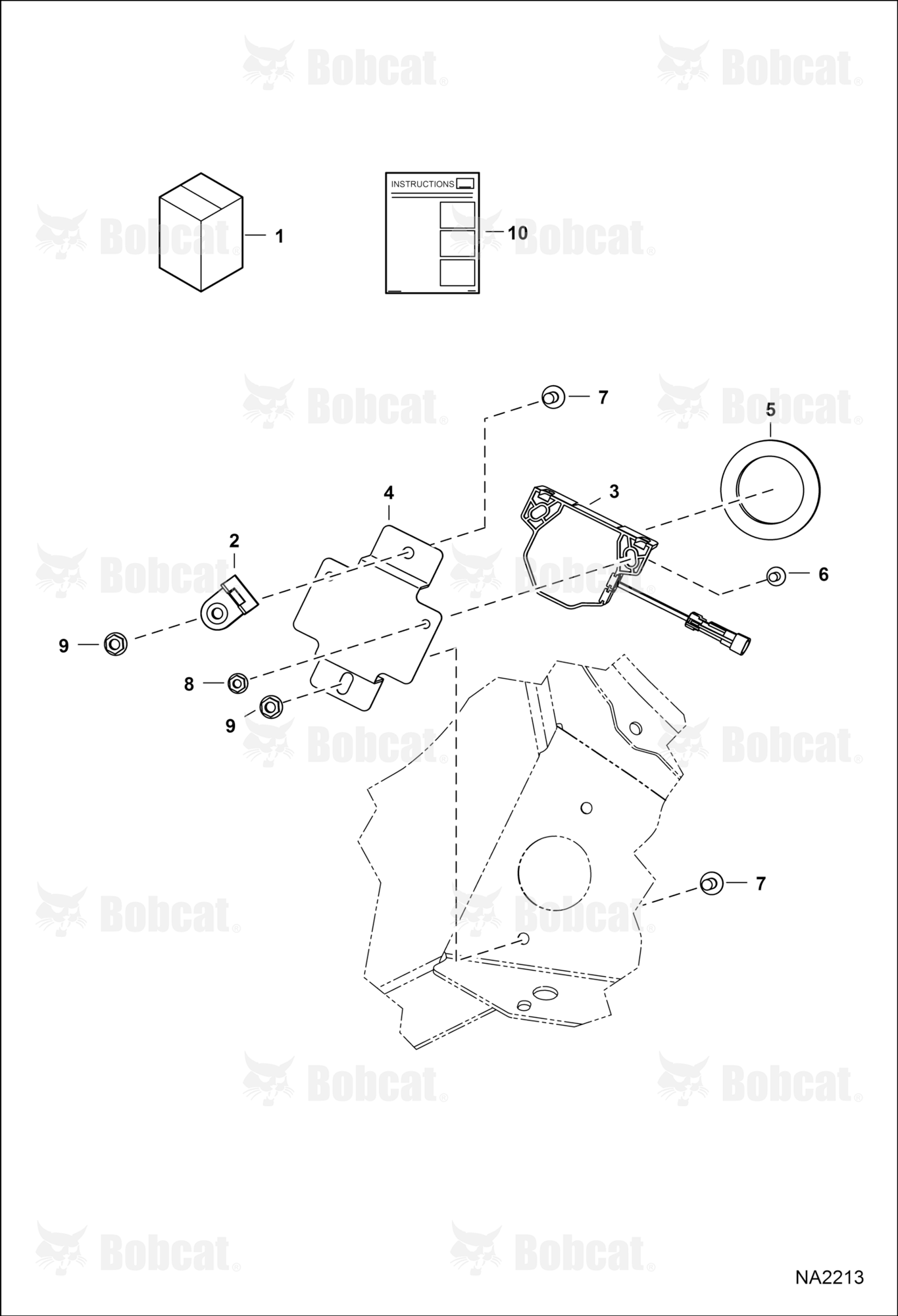 Horn Kit (Manual Controls, AHC & ACS)