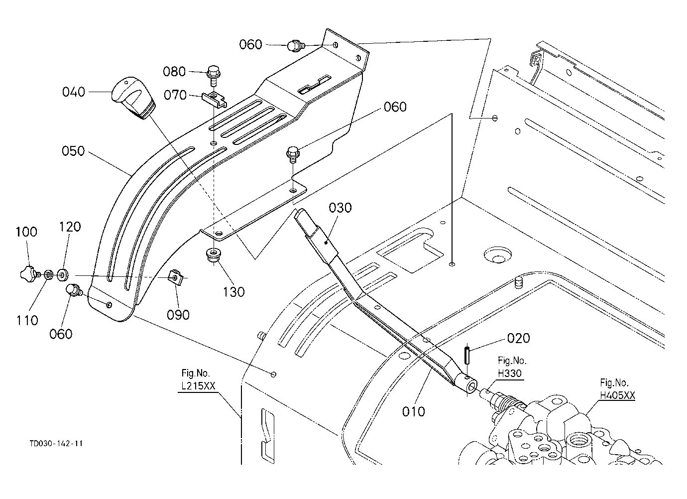 Position Control Lever [Rops Type]