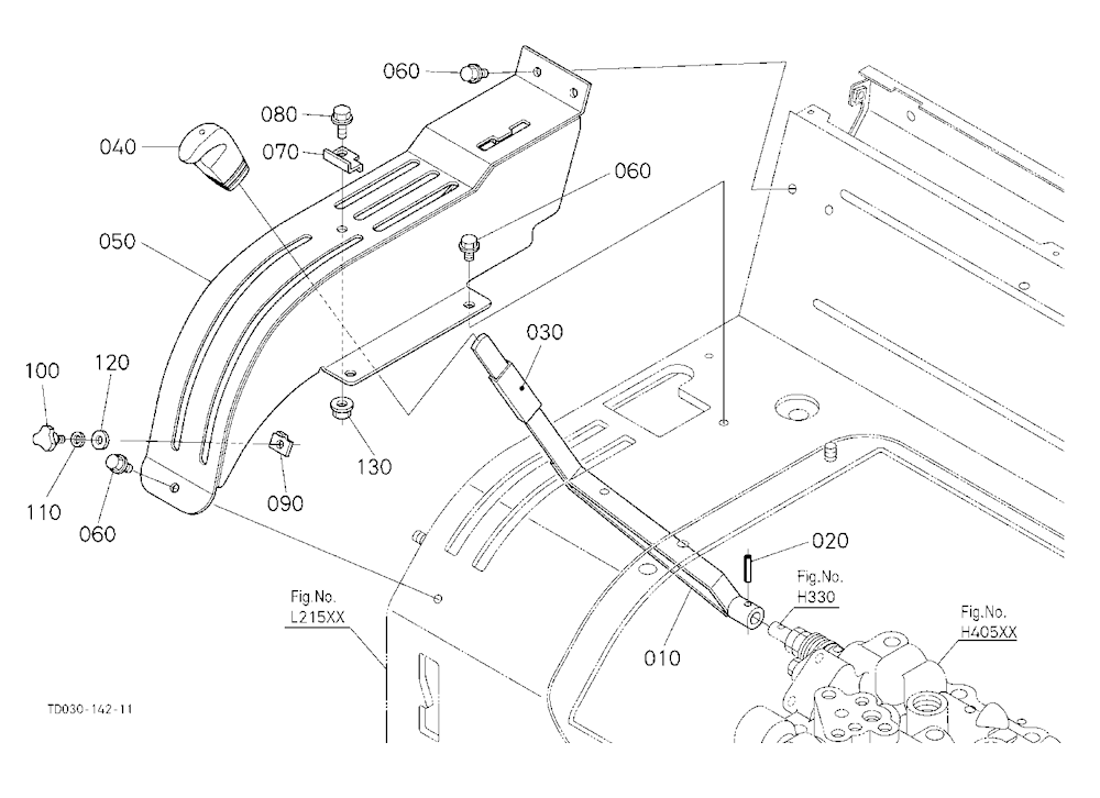 Position Control Lever [Rops Type]