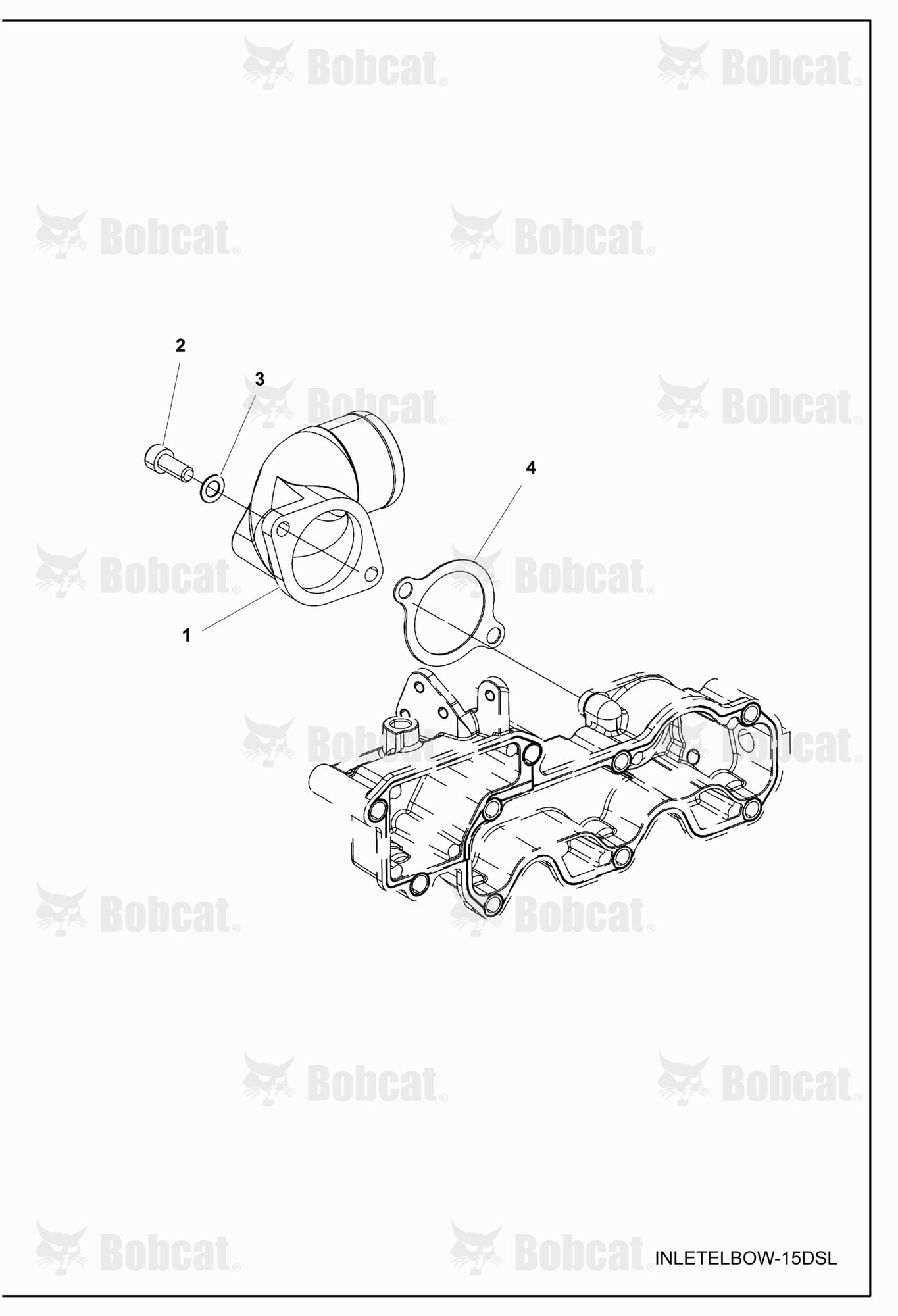 ENGINE, Inlet Elbow