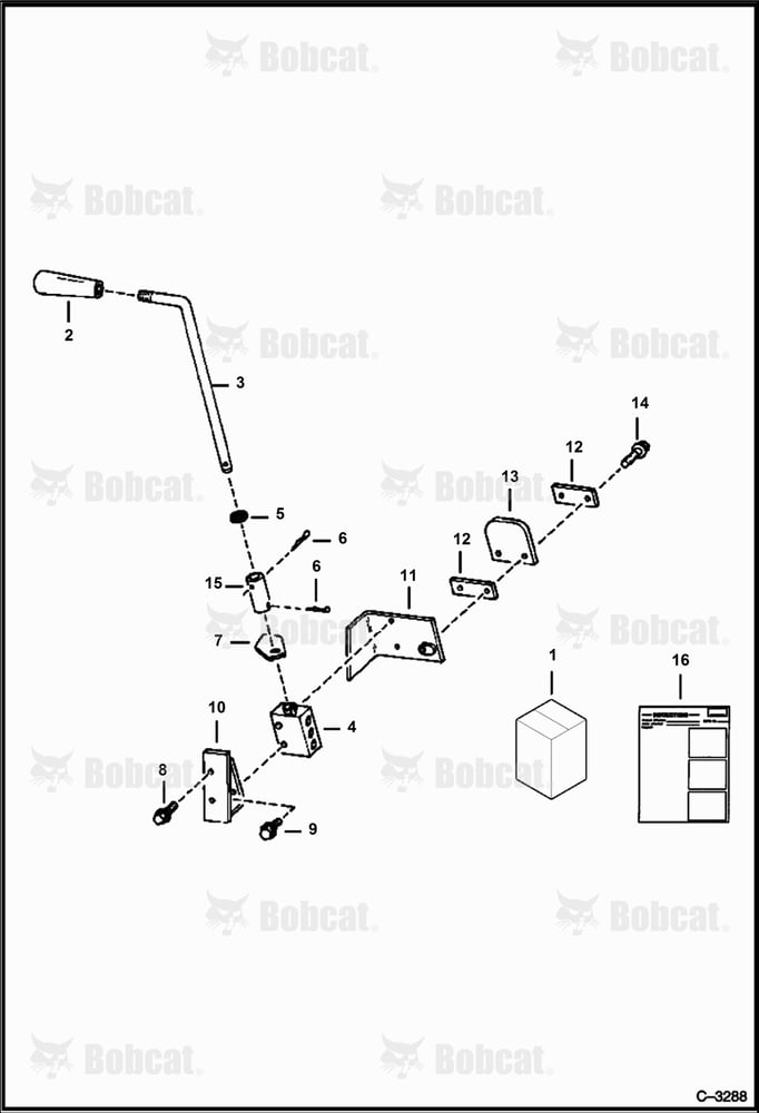 Control Lever (2-Speed)  503112303 & Above