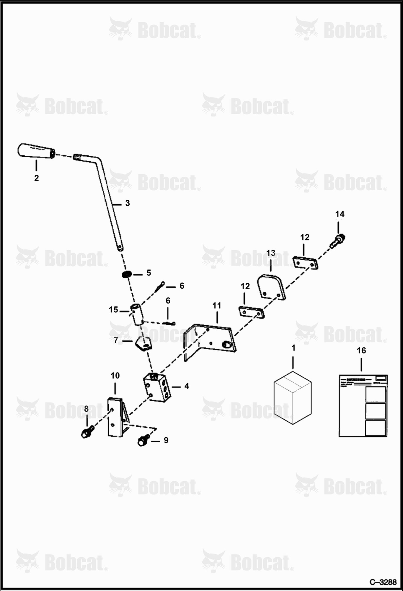 Control Lever (2-Speed)  503112303 & Above