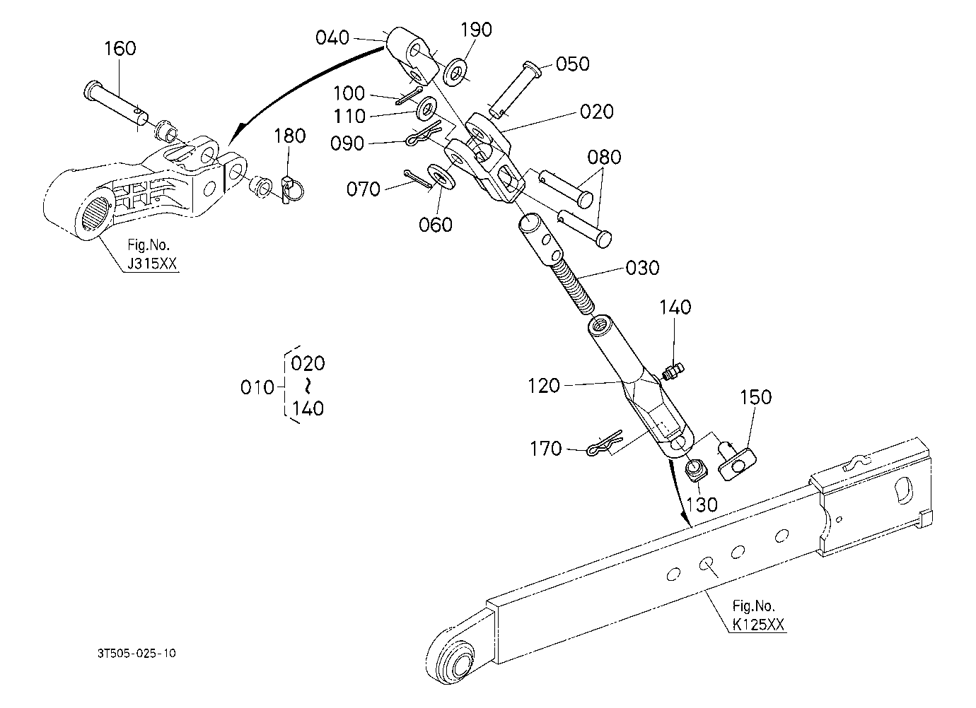 Lift Rod Lh