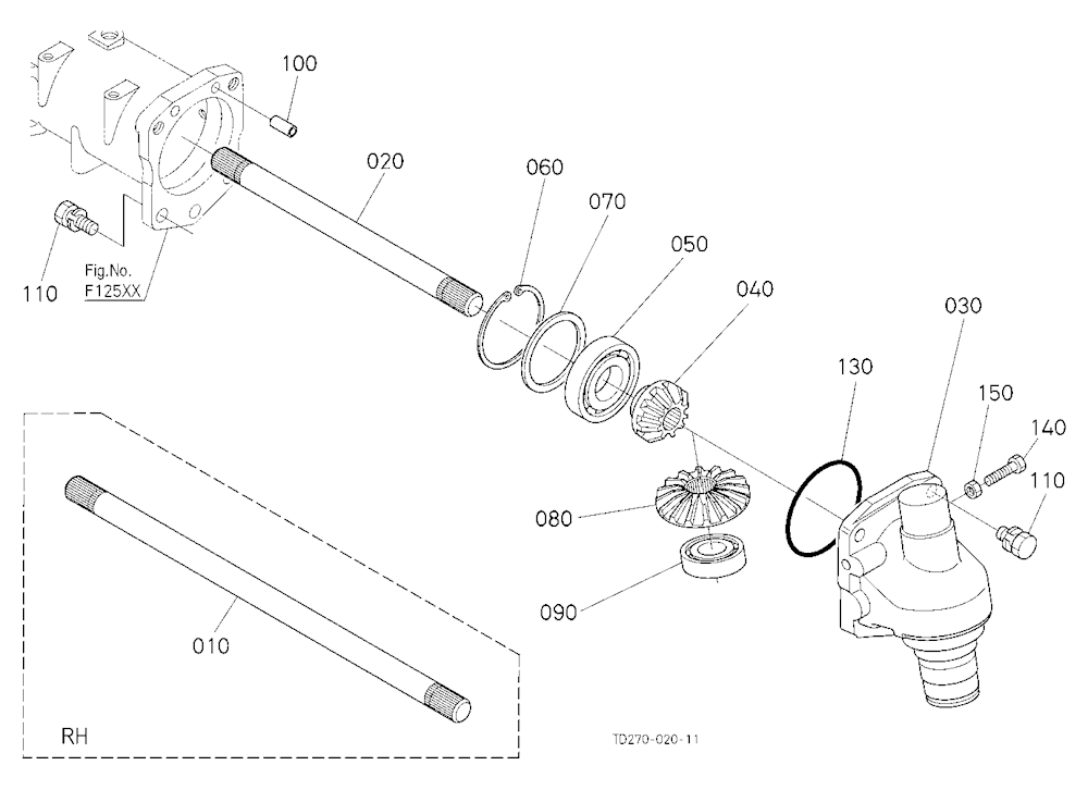 Differential Gear Shaft